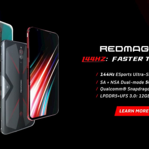 144Hz超高速リフレッシュレートを実現した5Gゲーミングスマートフォン「RedMagic 5」が国内発売