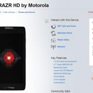 米国でDroid RAZR HD / RAZR MAXX HDが発売開始、Developer Editionも発売中