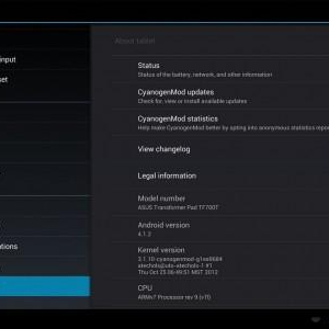 ASUS Transformer Pad Infinity TF700T用CyanogenMod 10 Nightlyビルドが公式提供