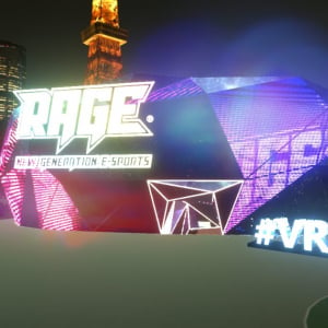 日本初のeスポーツ観戦ができるバーチャルスタジアム「V-RAGE」正式ローンチ！