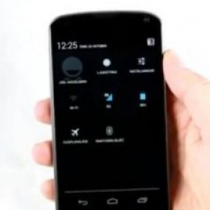 Nexus 4の動作映像が流出、Android 4.2の新機能”Quick Settings”の内容が明らかに