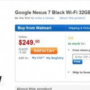 Nexus 7 32GBモデル、米国と英国では本日29日より本格的に販売開始