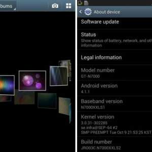 Galaxy Note GT-N7000用Jelly Beanベースの公式ROMが流出