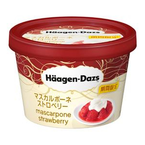 ハーゲンダッツ、この冬限定の「マスカルポーネストロベリー」を19日に発売！