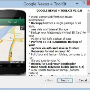 Nexus 4のroot化などが簡単にできるWindowsツール「Nexus 4 Toolkit」が公開