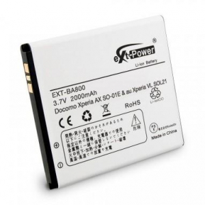RocketOn、eXt-PowerブランドのXperia AX/VL向け増量バッテリー（2000mAh）を11月30日に発売