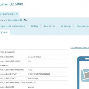 Huaweiの次世代ハイエンドスマートフォン『Ascend D2』の画面解像度は1800×1080ピクセル？