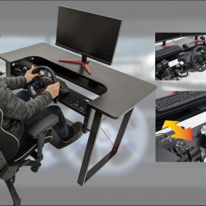 レーシングゲーマー垂涎の「ARCdesk mini」が価格改定！さらにシフトレバーベースも発売決定！