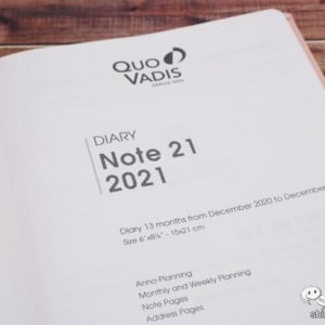 2021年おすすめ手帳！フランス発クオバディスの新フォーマット『Note21』デビュー