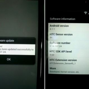 HTC One Xのアジア向けモデルに対してAndroid 4.1（Jelly Bean）へのアップデートが配信開始