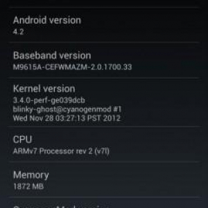 Android 4.2ベースのCyanogenMod 10.1 Nightlyビルドの提供が開始、まずはNexus 4、Nexus 10から