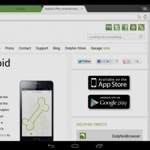 Android版「Dolphin Browser Beta」がv1.2にアップデート、Android 4.2（Jelly Bean）をサポート