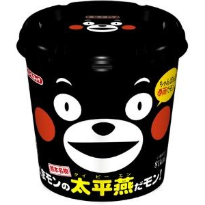 人気ゆるキャラ「くまモン」があの熊本名物のカップ麺に！