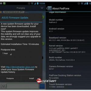 ASUS、Padfone 2のAndroid 4.1アップデートを提供開始