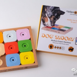 ピースを動かしておやつ探し！『Dog’ SUDOKU スライドパズル カラフル エキスパート』でペットと楽しくコミュニケーション！