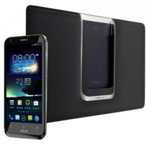 ASUS、専用ドックでタブレットにもなるAndroidスマートフォン「Padfone 2」（SIMロックフリー）を1月12日に国内発売