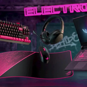 ROGの人気製品にブラック&ピンクが特徴的な「Electro Punk」デザインが登場