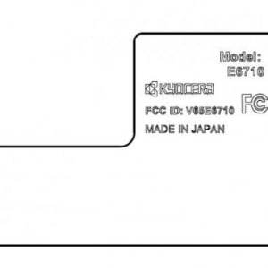 京セラの米Sprint向けスマートフォン？「E6710」がFCCの認証を取得