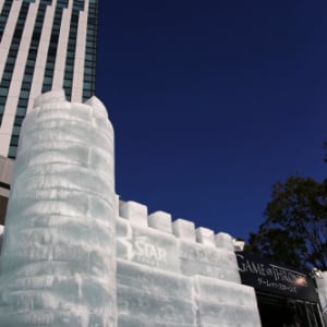 日本初! 極寒の“氷の城”で『ゲーム・オブ・スローンズ』試写会