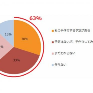 【調査】バレンタイン、手づくりしたいもの1位は「チョコレートケーキ・ブラウニー」