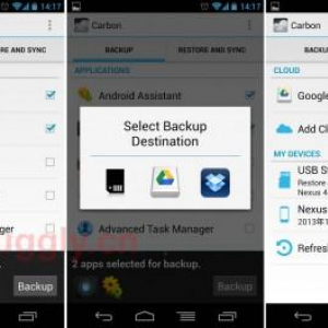 超便利なAndroidアプリのバックアップ・同期ツール「Carbon」、ROM Managerの開発者が公開