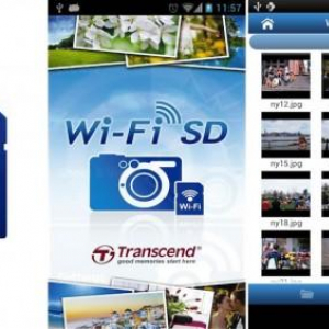 トランセンド、16/32GBのWi-Fi内蔵SDHCメモリカードを1月下旬に発売、Android向けアプリも提供