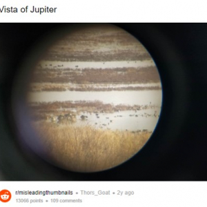 木星じゃありませんよ 目の錯覚を起こしやすい画像 5選