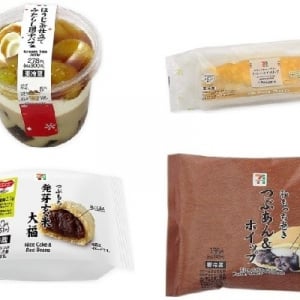 今週新発売のセブンスイーツまとめ！ほうじ茶仕立てパフェやつぶ食感スイーツなど♪