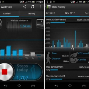 Sony Mobile、歩数計アプリ「WalkMate」をGoogle Playストアでリリース