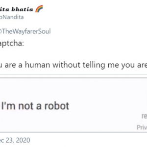 CAPTCHA認証について一言申したツイートが話題 「ロボットなのはお前のほうだろうが」「ロボットだって判定されるとムカつくよな」
