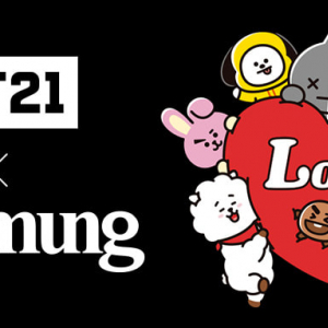 BT21×stimmungの新作コスメ 本日ファッション通販サイト「fifth」にて先行発売開始