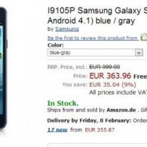 Galaxy S II Plusがドイツで発売開始