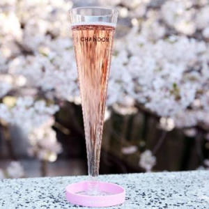 お花見は桜色のスパークリングワインとともに！「お花見 CHANDON  目黒川」今年も開催