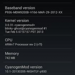 Optimus LTE / Nitro HD（LG-P930/LG-SU640）用のCyanogenMod 10.1 Nightlyビルドの公式提供が開始