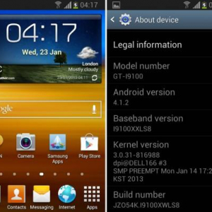 Samsung、Galaxy S II GT-I9100G（OMAP4版）にもAndroid 4.1.2へのアップデートを配信開始