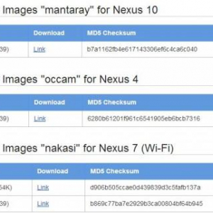 Google、Android 4.2.2（JDQ39）のNexusデバイス用ファクトリーイメージを公開