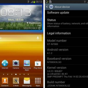 Samsung、Galaxy Note（GT-N7000）にAndroid 4.1.2へのアップデート（Premium Suite）を配信開始