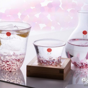 愛でるガラスの桜。青森県の伝統工芸品『津軽びいどろ さくらさくら』シリーズでお家でお花見を楽しもう！