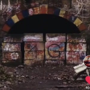 映画『樹海村』公式TikTokが意外な部分で注目集める「犬鳴トンネル」の“落書き”にツッコミ