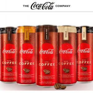 全米で発売となったコーヒー入りコカ・コーラ「Coca-Cola with Coffee」