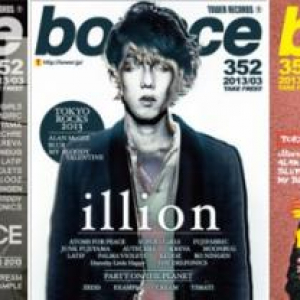 〈bounce〉352号はアトムス・フォー・ピース、illion、ゼッドが表紙!