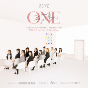 IZ*ONE オンラインコンサート 「ONE, THE STORY」メインポスター公開 2021年3月13日(土)20:00/3月14日(日) 17:00 IZ*ONE ONLINE CONCERT [ONE, THE STORY]視聴ページ