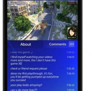 PlayStation 4で提供されるAndroid/iOSアプリ「PlayStation App」のUI画像