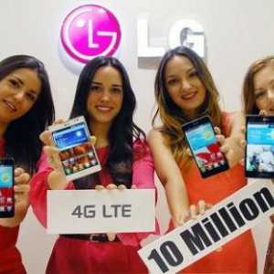 LG、LTE対応スマートフォンを世界で累計1,000万台販売したと発表