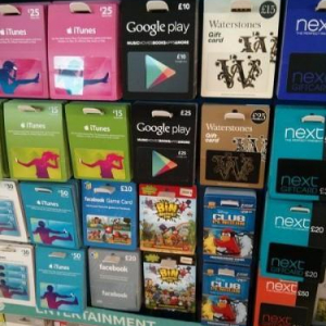 英国でGoogle Playギフトカードが実際に販売中