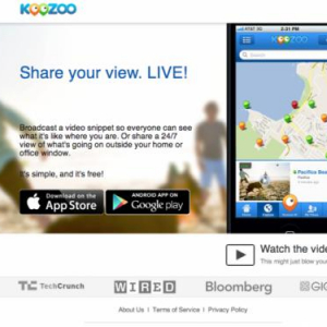 Googleストリートビューのライブ版！ 街の様子を生中継する「Koozoo」が一般公開