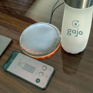 飲んだ水の量を記録できるスマートデバイス「Gajo」