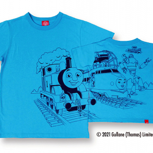 超特急ケンジ＆トーマスのTシャツ！ 新幹線変形ロボ シンカリオンZのTシャツ！