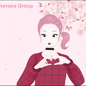 「想いをつなぐサクラサマンサ入社式」に新入社員106人がオンライン参加！ V-tuber社員 織女ひかり も入社