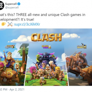 Supercellが開発中の『Clash Quest（クラッシュ・クエスト）』『Clash Mini（クラッシュ・ミニ）』『Clash Heroes（クラッシュ・ヒーローズ）』を発表